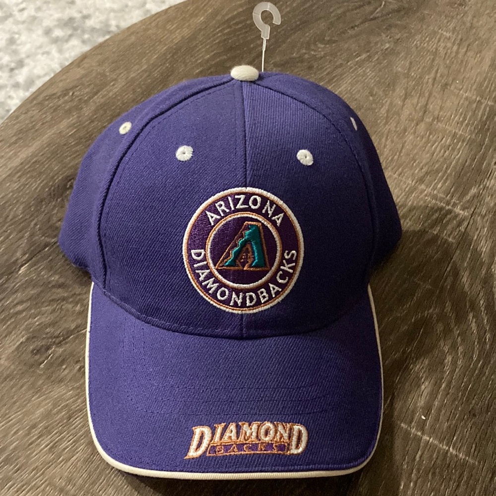 VINTAGE DREW PEARSON ARIZONA DIAMONDBACKS BASEBALL CAP HAT! RARE TEAM LOGO!